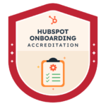 HubSpot Onboarding Accreditation badge